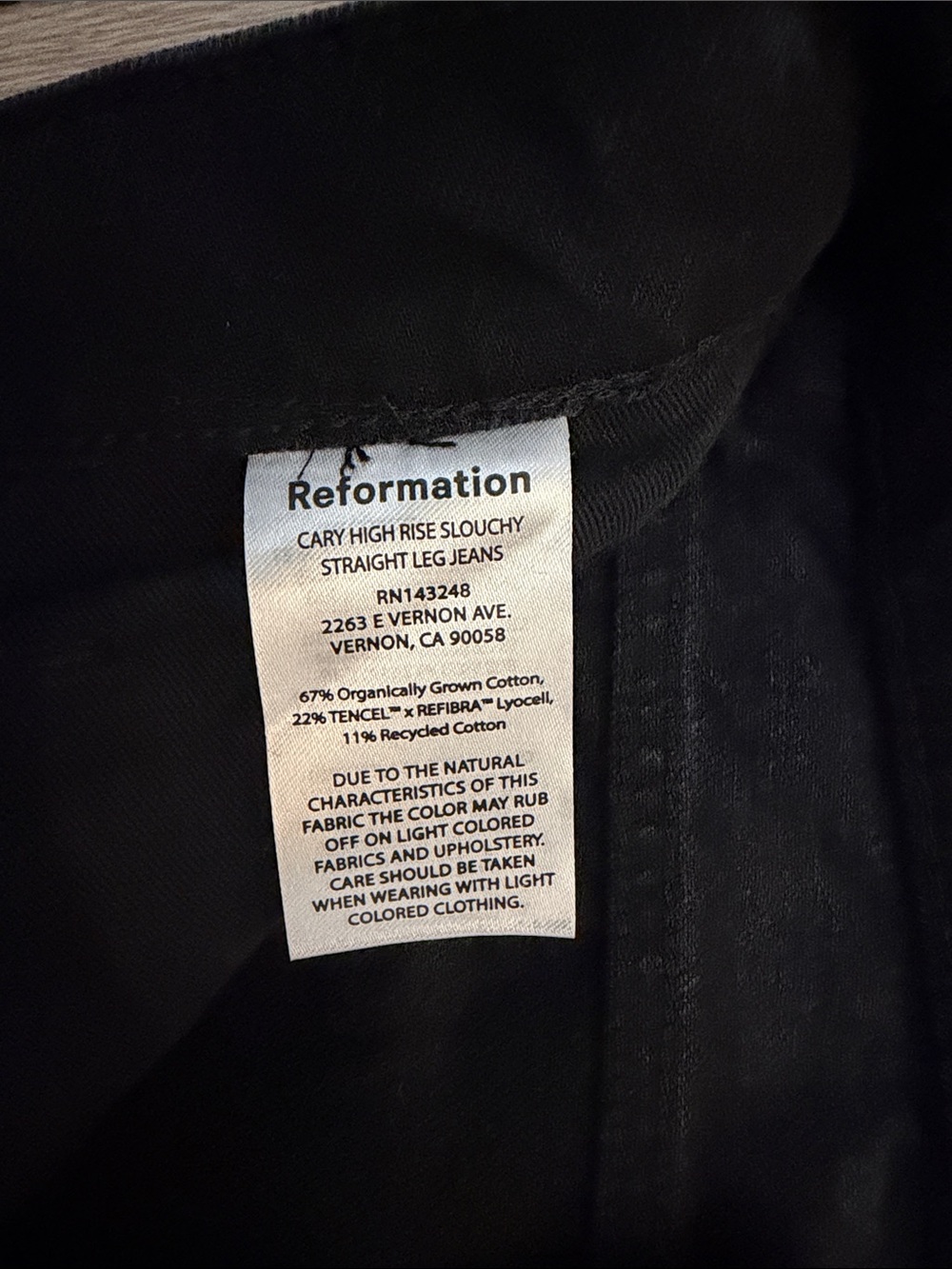 Reformation Cary High Rise Jeans - Picture 6 of 6
